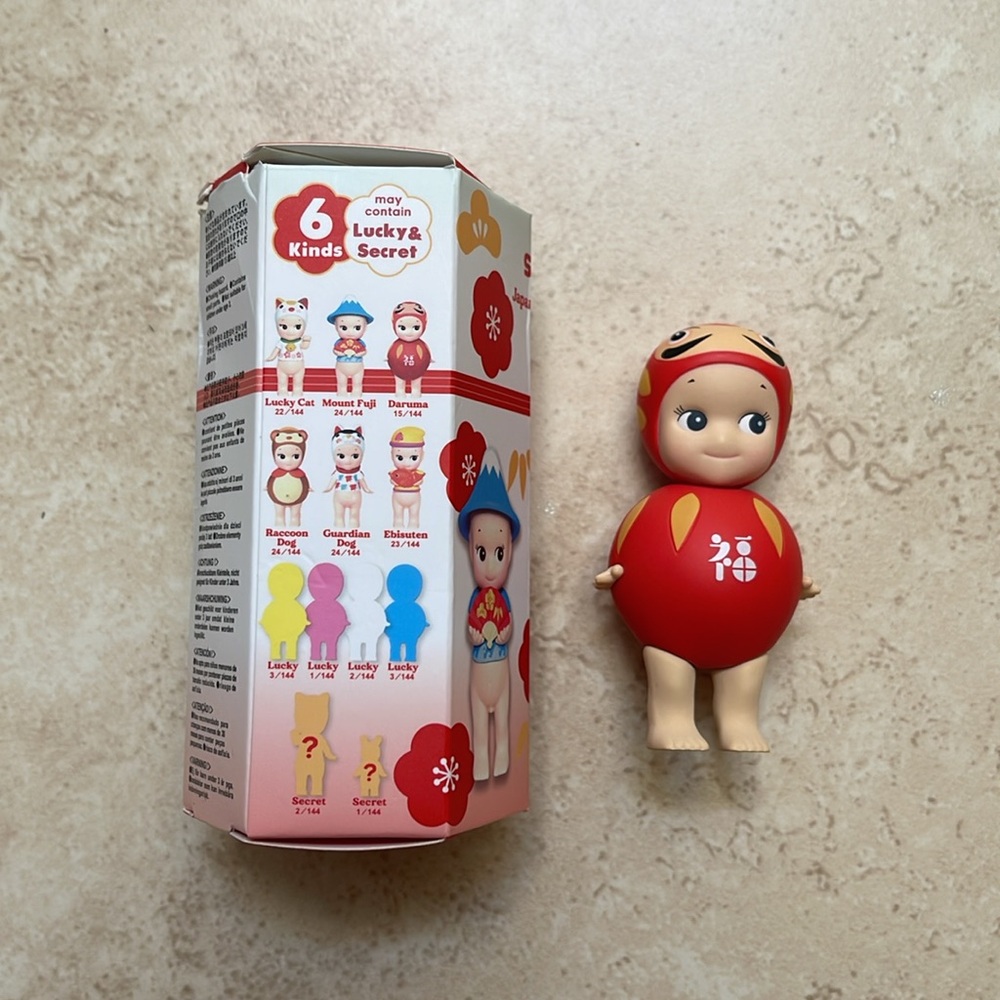 Sonny Angel Japanese Good Luck Series Daruma - Picture 2 of 3